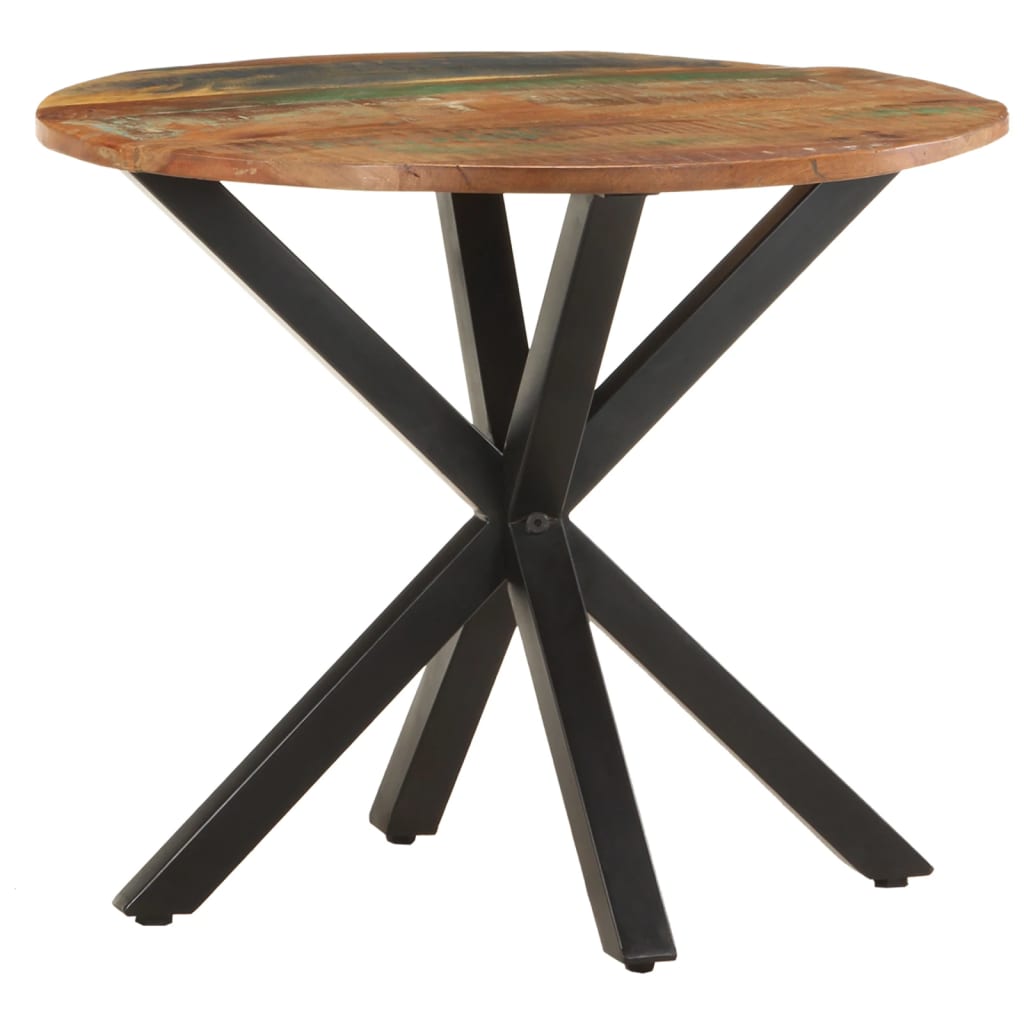 Table d'appoint 68x68x56 cm Bois de récupération massif - XIOS