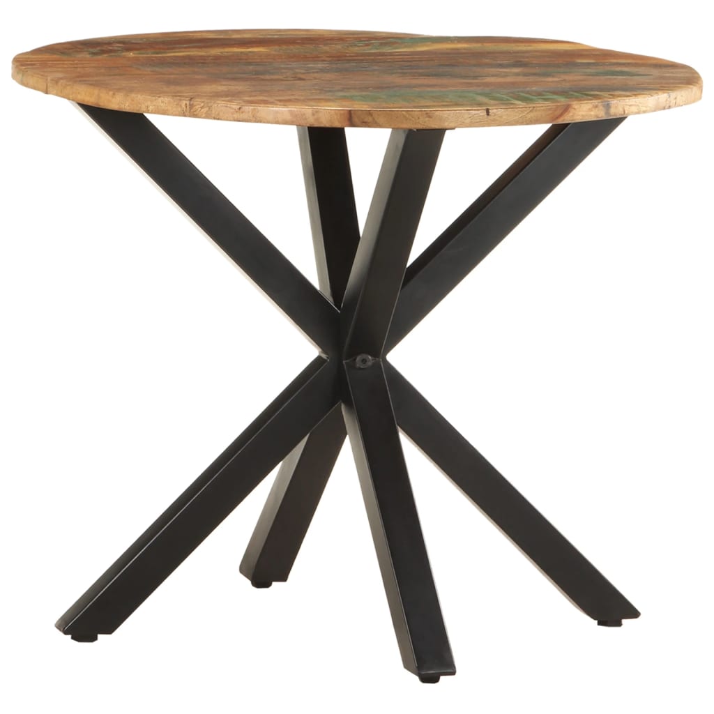 Table d'appoint 68x68x56 cm Bois de récupération massif - XIOS