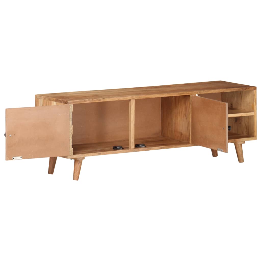 Meuble TV 115x30x39 cm Bois d'acacia massif Meubles TV vidaXL   