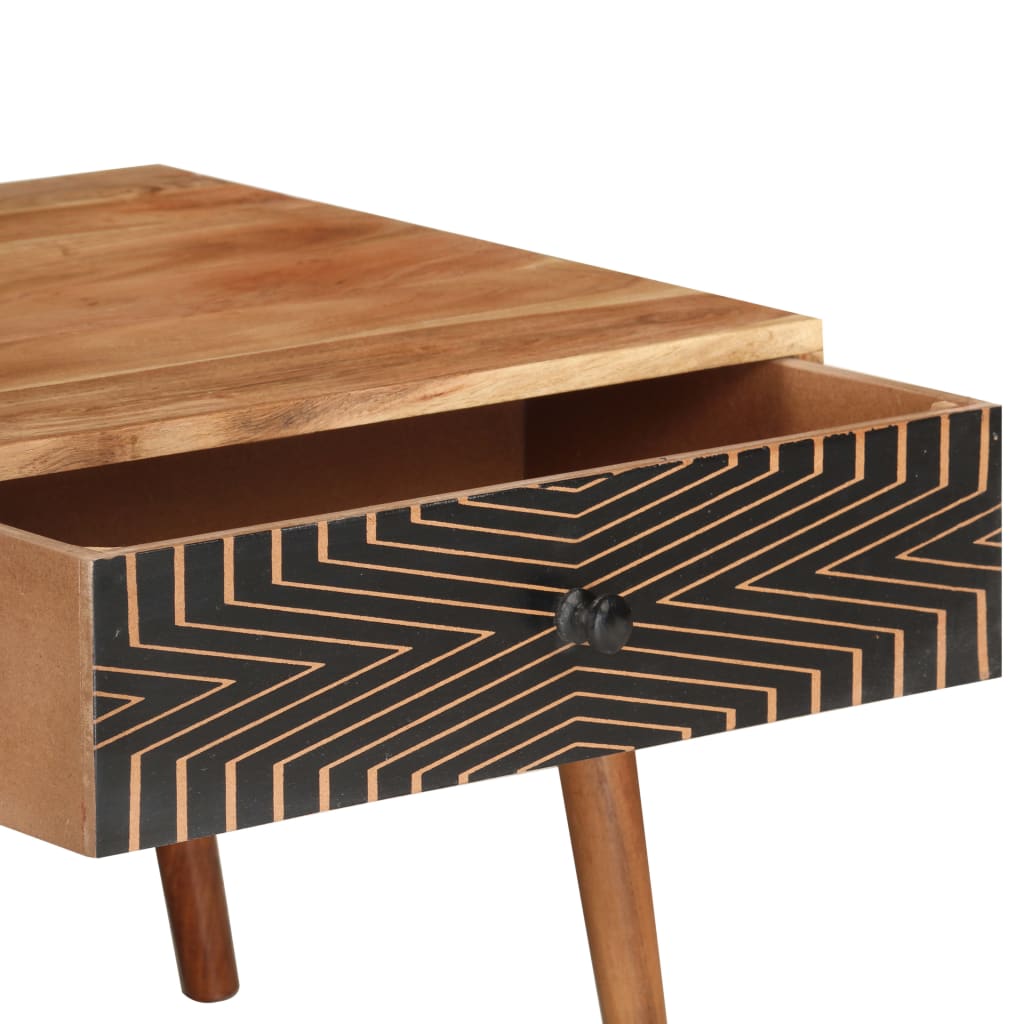 Table basse 100x50x39 cm Bois d'acacia solide - XIOS