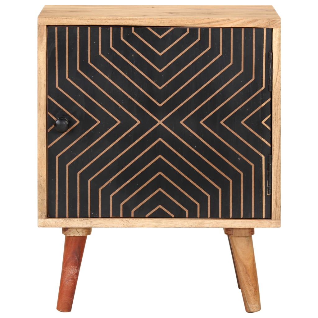 Table de chevet 40x30x50 cm Bois d'acacia massif - XIOS