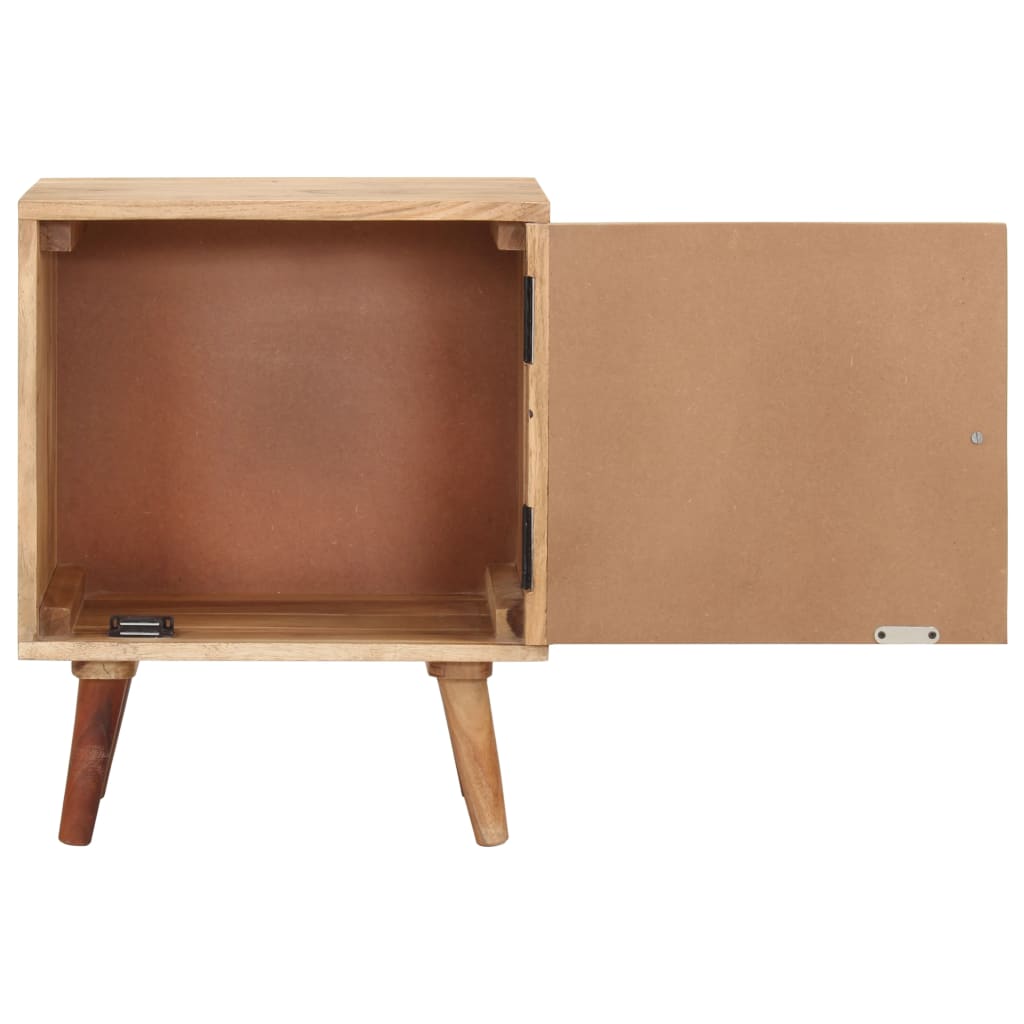 Table de chevet 40x30x50 cm Bois d'acacia massif - XIOS