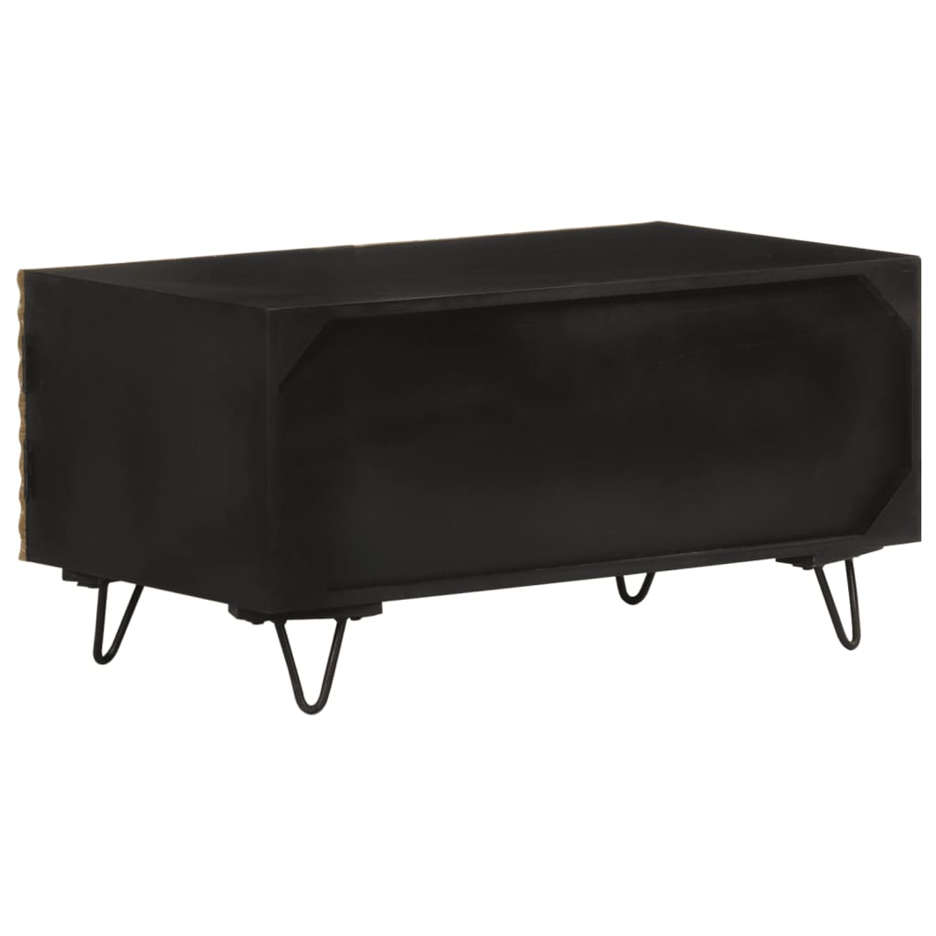 Table basse 90x50x45 cm Bois de manguier solide - XIOS