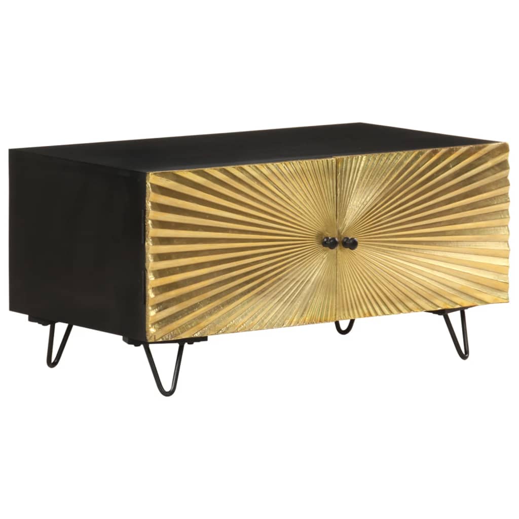 Table basse 90x50x45 cm Bois de manguier solide - XIOS