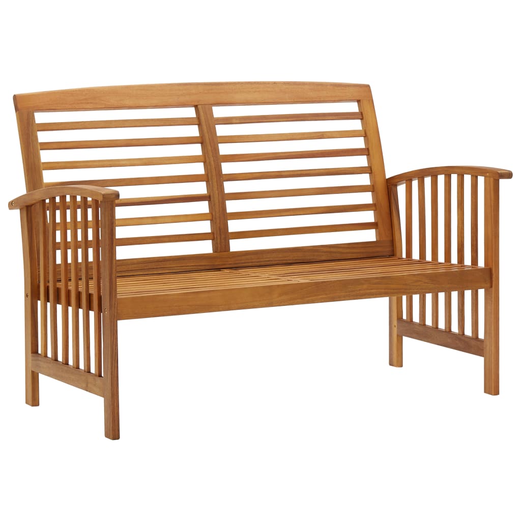 Salon de jardin 5 pcs Bois d'acacia solide