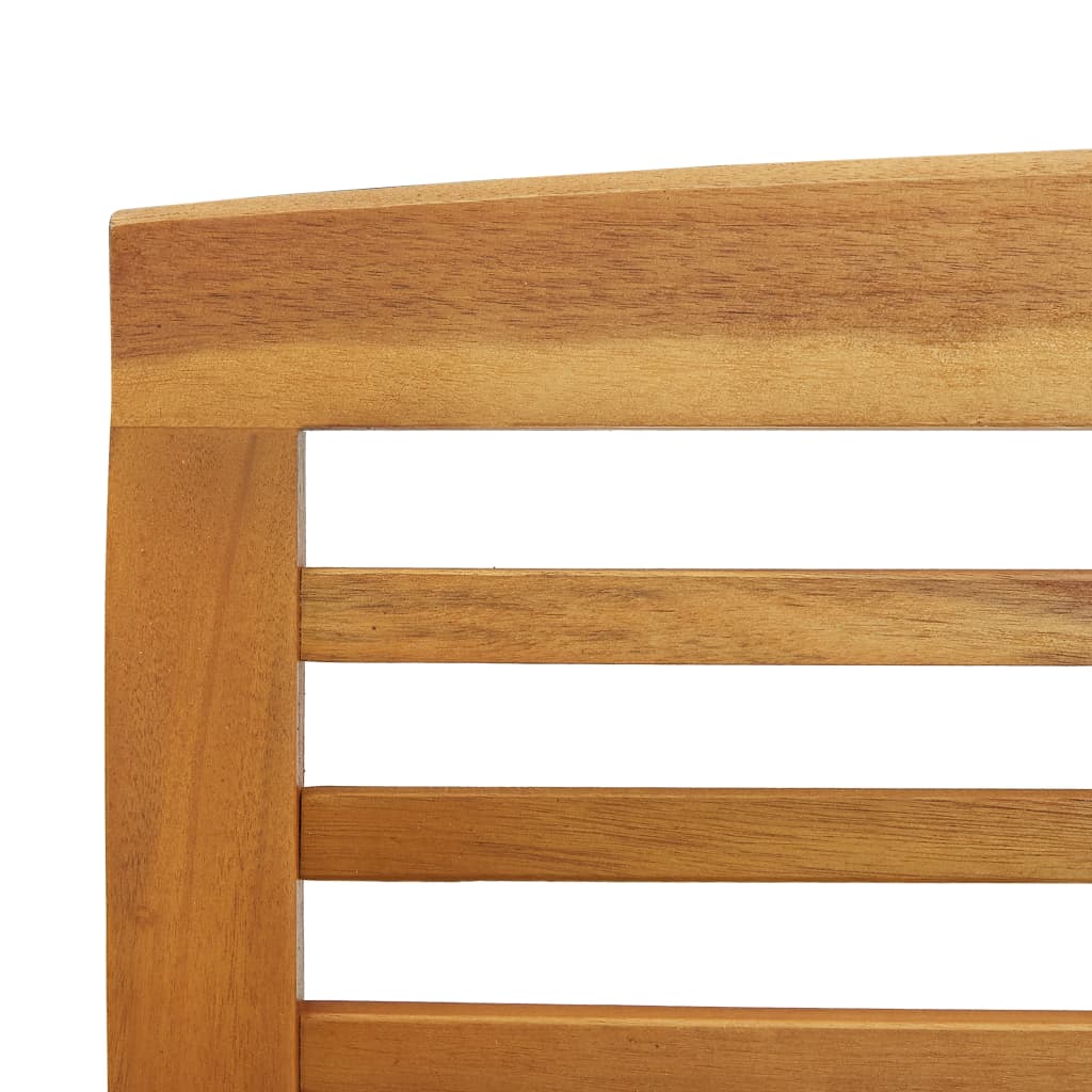 Salon de jardin 4 pcs Bois d'acacia solide