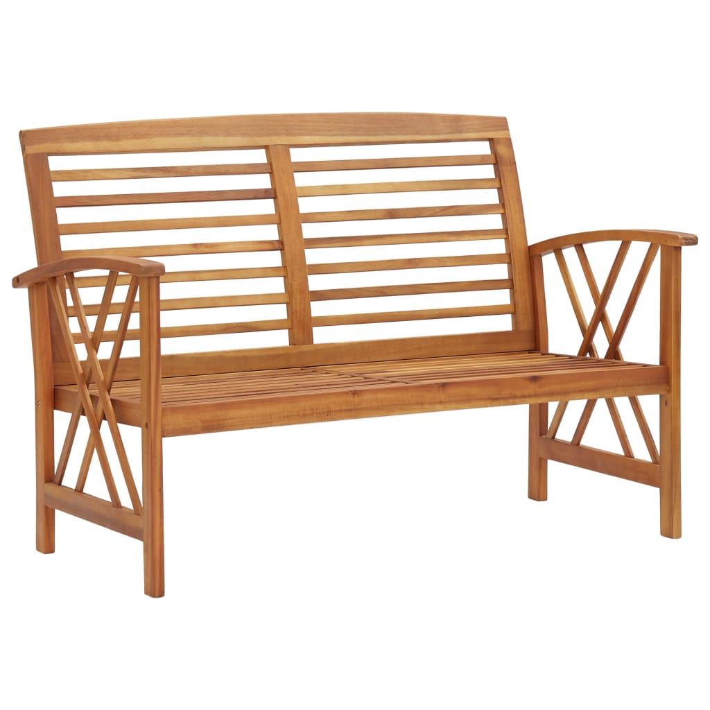 Salon de jardin 3 pcs Bois d'acacia solide