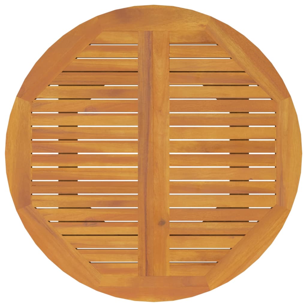 Ensemble à manger de jardin 5 pcs Bois d'acacia solide