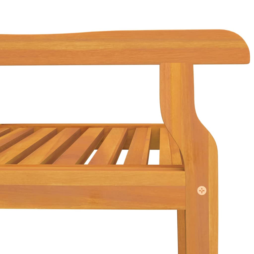 Ensemble à manger de jardin 5 pcs Bois d'acacia solide
