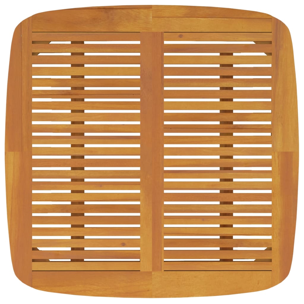 Ensemble à manger de jardin 5 pcs Bois d'acacia solide