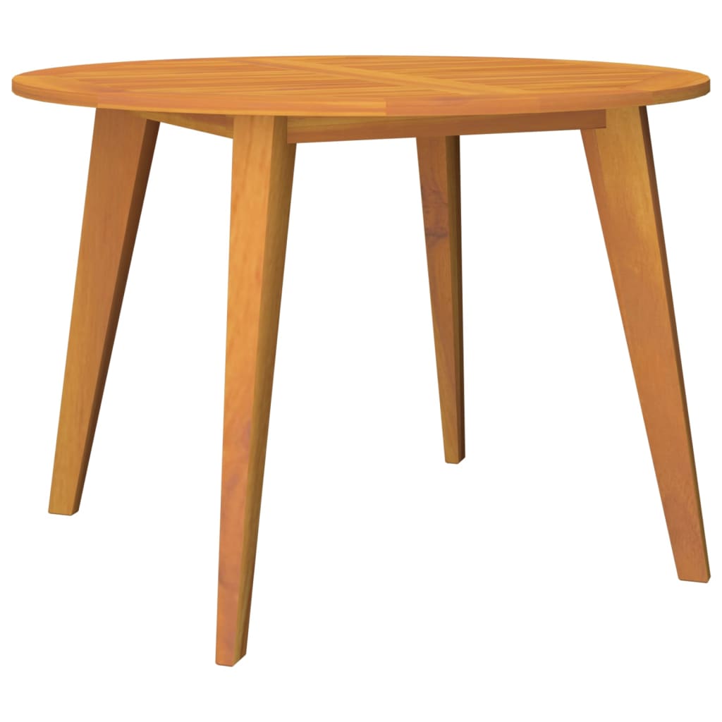 Ensemble à manger de jardin 5 pcs Bois d'acacia solide