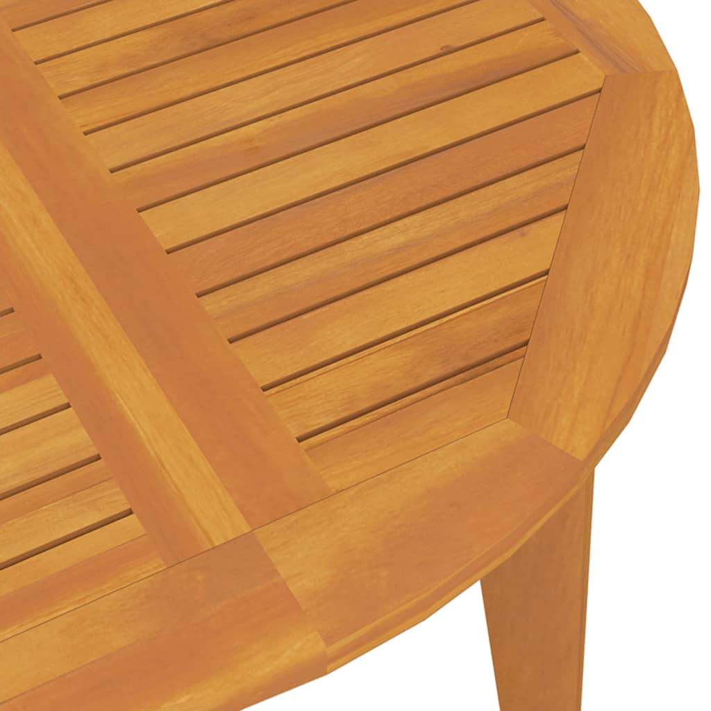 Ensemble à manger de jardin 5 pcs Bois d'acacia solide
