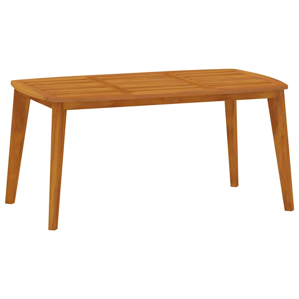 Ensemble à manger de jardin 5 pcs Bois d'acacia solide