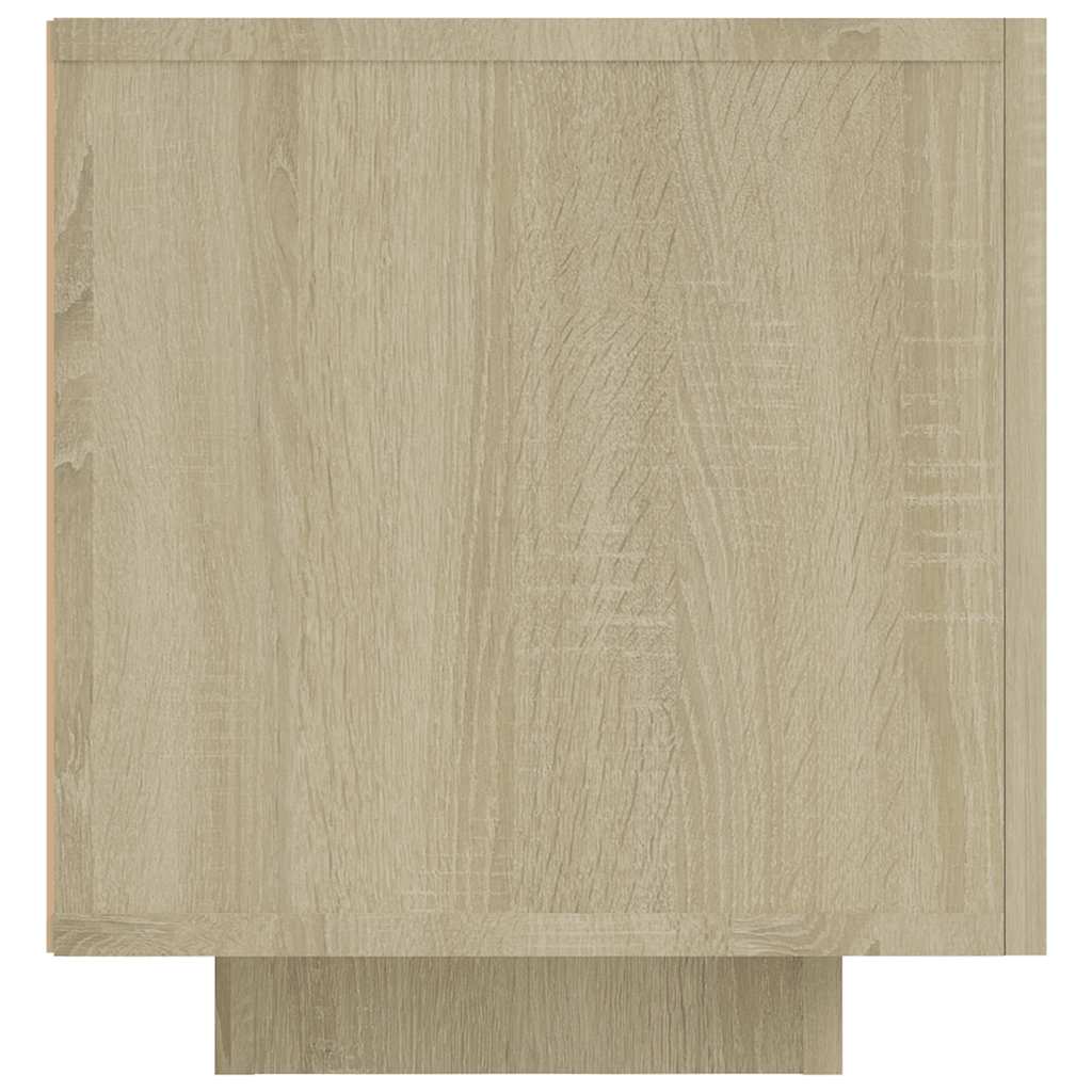 Meuble TV avec lumières LED Chêne sonoma 160x35x40 cm - XIOS