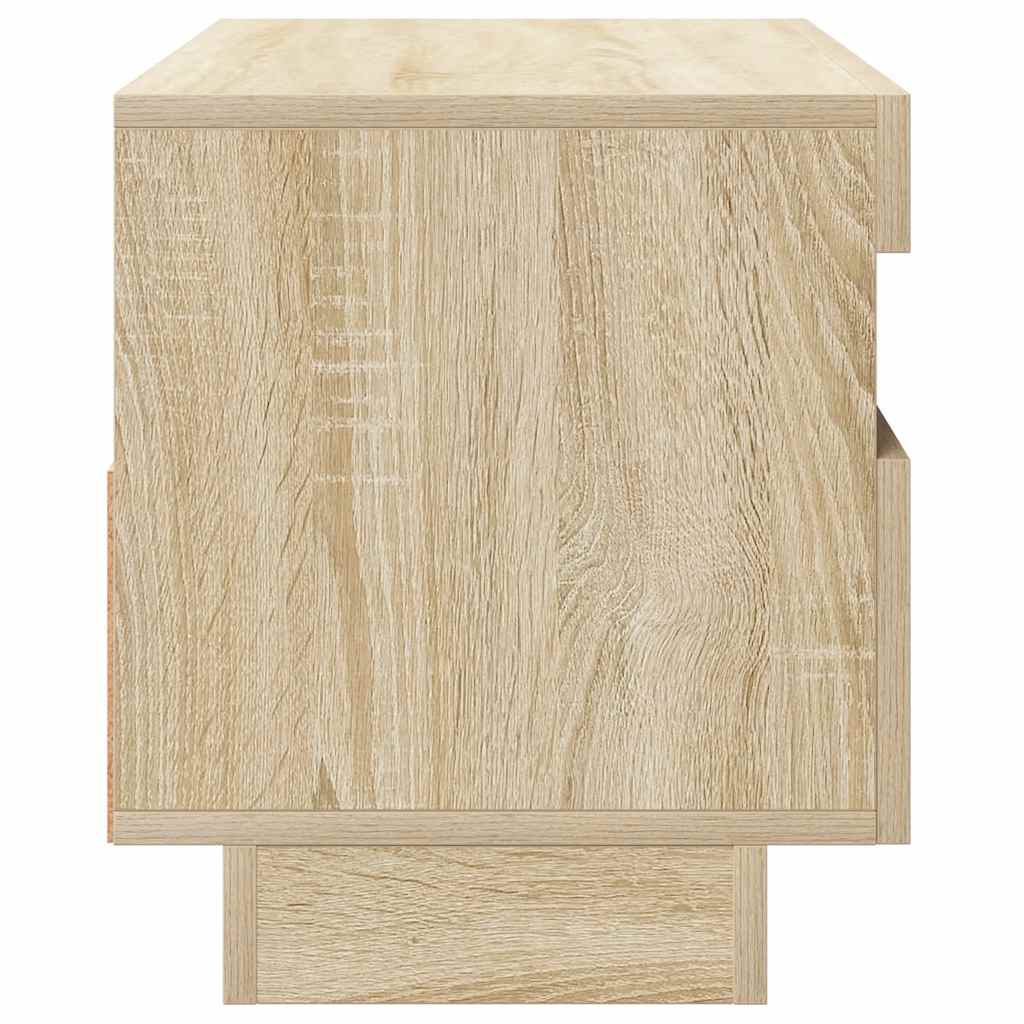 Meuble TV avec lumières LED chêne sonoma 80x35x40 cm - XIOS