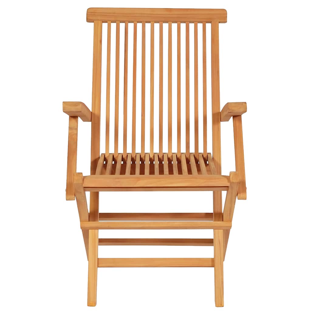 Salon de jardin 5 pcs Bois de teck massif