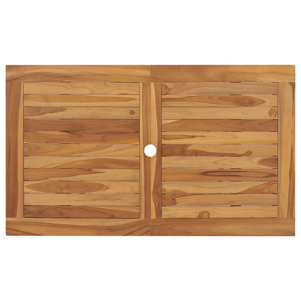 Ensemble à manger de jardin 7 pcs Bois de teck massif - XIOS
