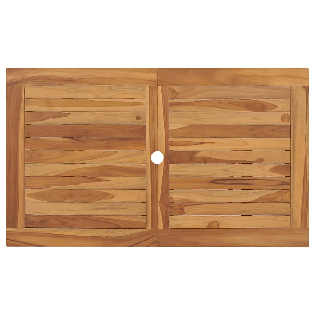 Salon de jardin 7 pcs Bois de teck massif - XIOS