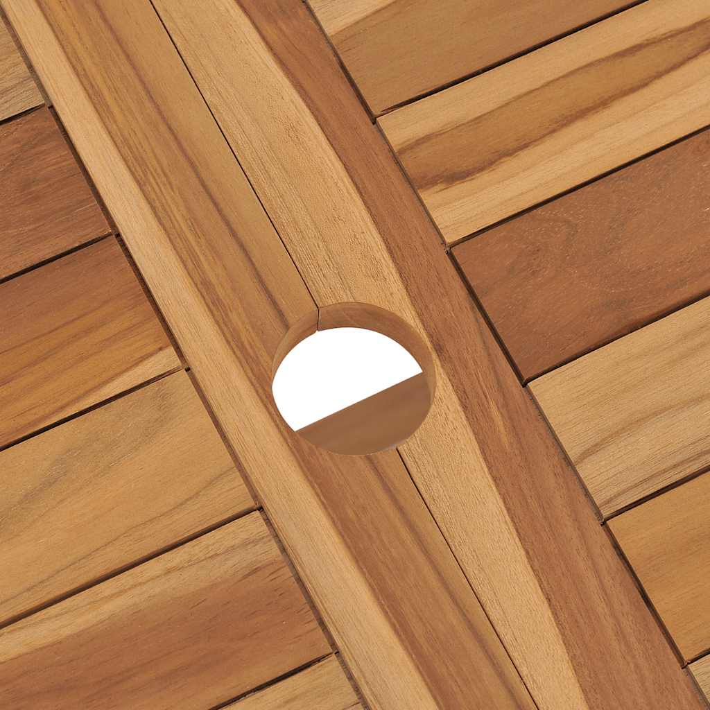 Salon de jardin 7 pcs Bois de teck massif - XIOS