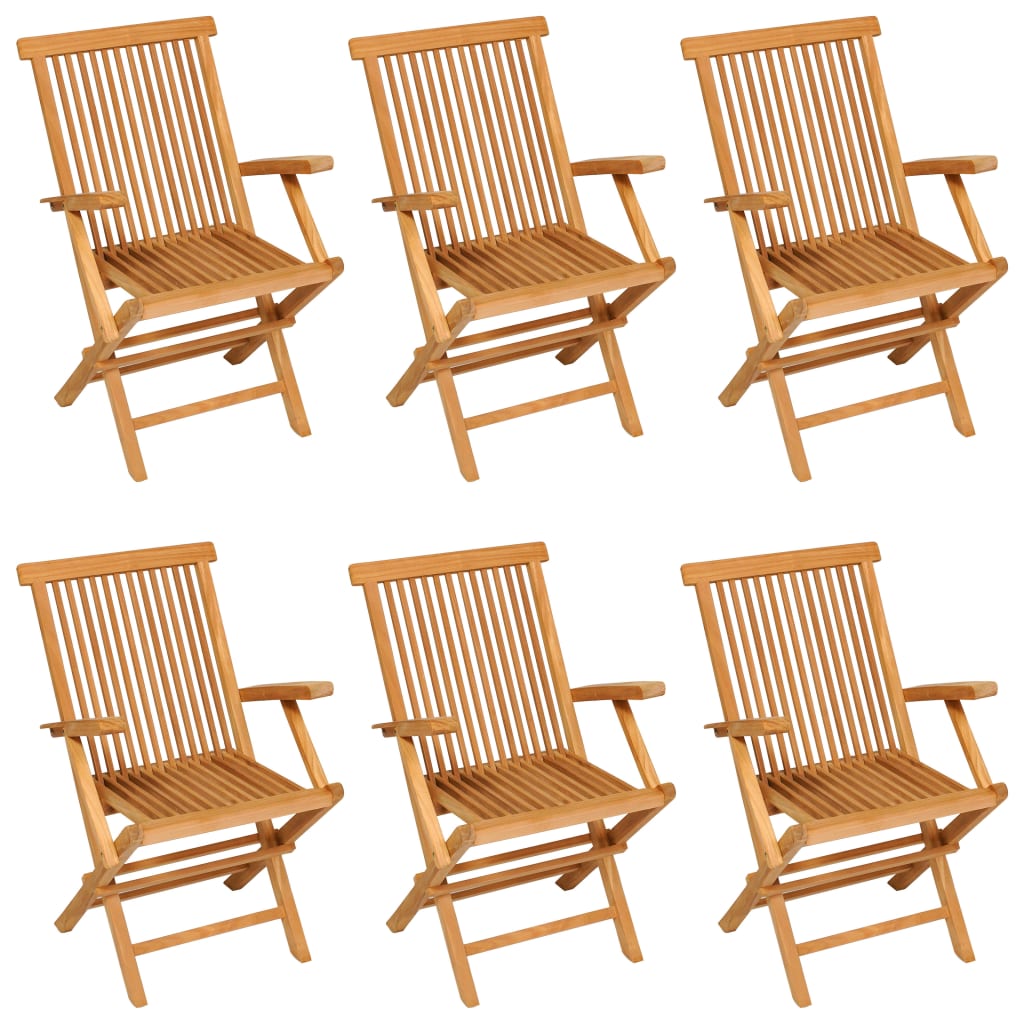 Salon de jardin 7 pcs Bois de teck massif - XIOS