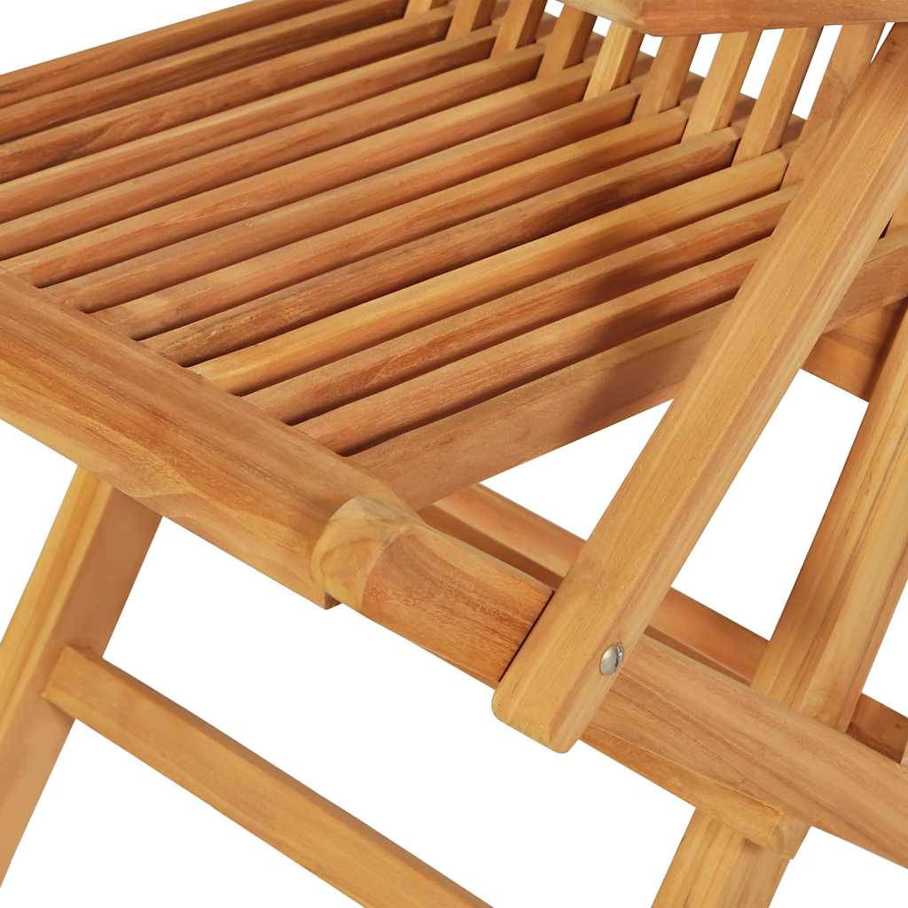 Salon de jardin 7 pcs Bois de teck massif - XIOS