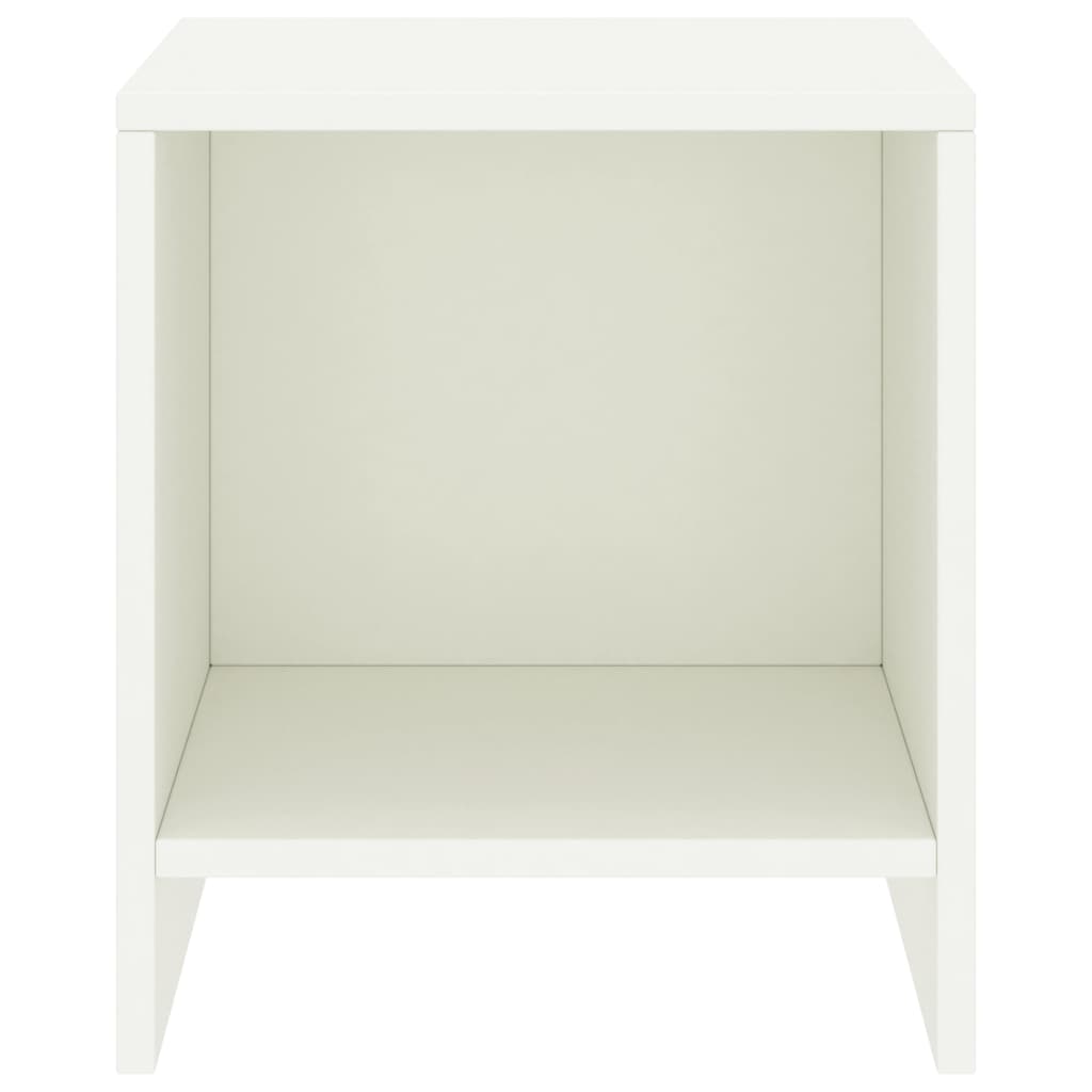 Tables de chevet 2 pcs Blanc 35x30x40 cm Bois de pin massif - XIOS
