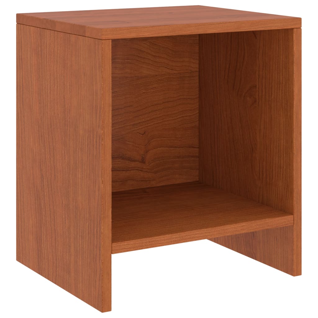 Tables de chevet 2pcs Marron miel 35x30x40cm Bois de pin massif - XIOS