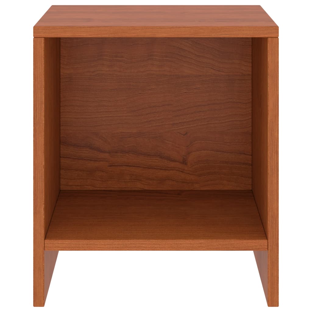 Tables de chevet 2pcs Marron miel 35x30x40cm Bois de pin massif - XIOS
