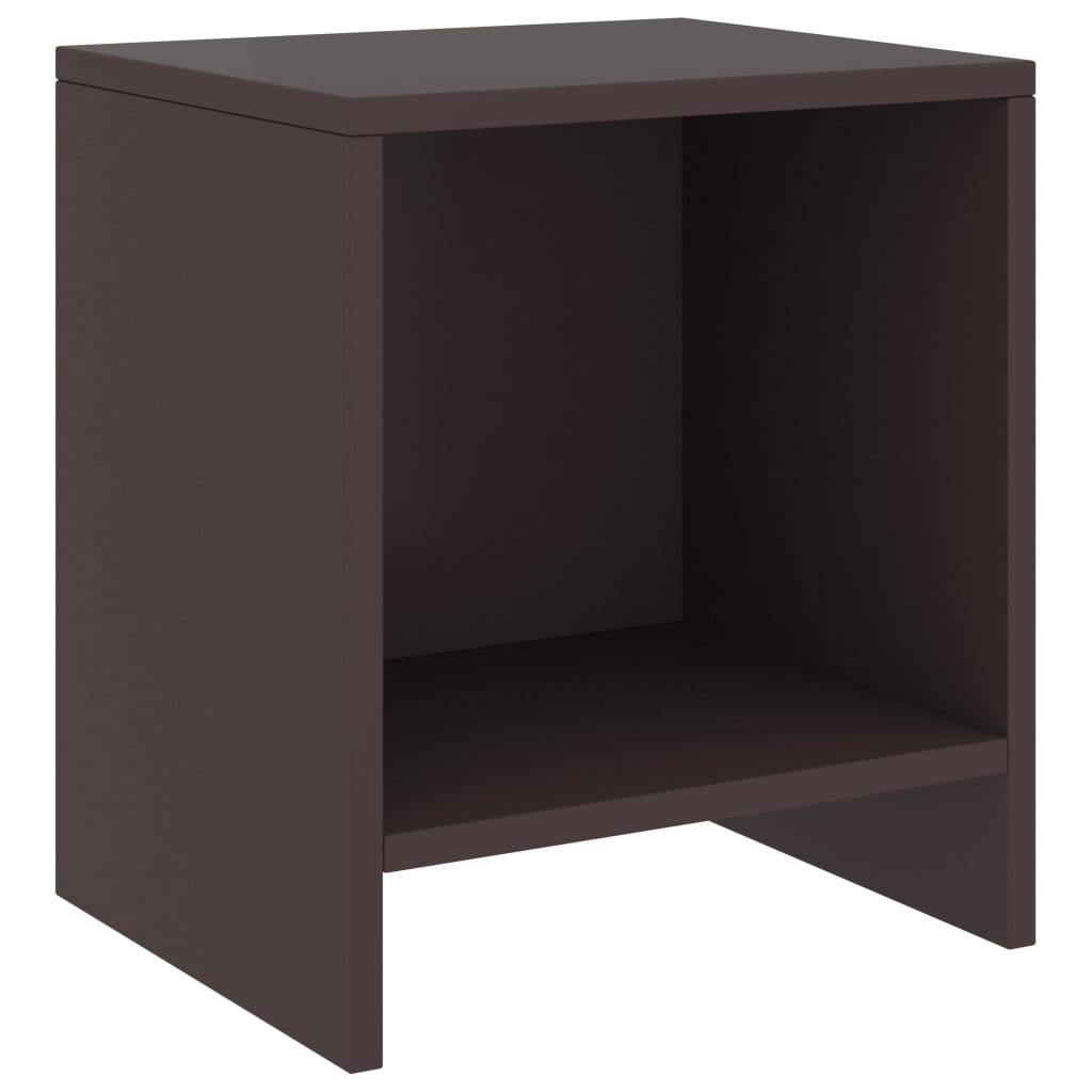 Tables de chevet 2 pcs Marron foncé 35x30x40 cm Bois de pin - XIOS