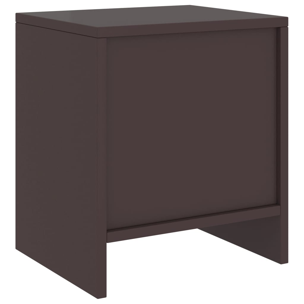 Tables de chevet 2 pcs Marron foncé 35x30x40 cm Bois de pin - XIOS