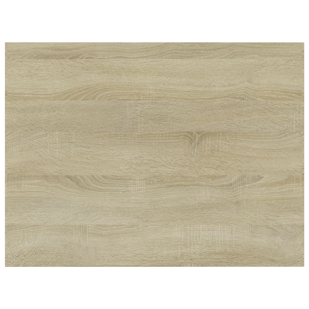 Panneau de bibliothèque 4 pcs chêne sonoma bois d’ingénierie - XIOS