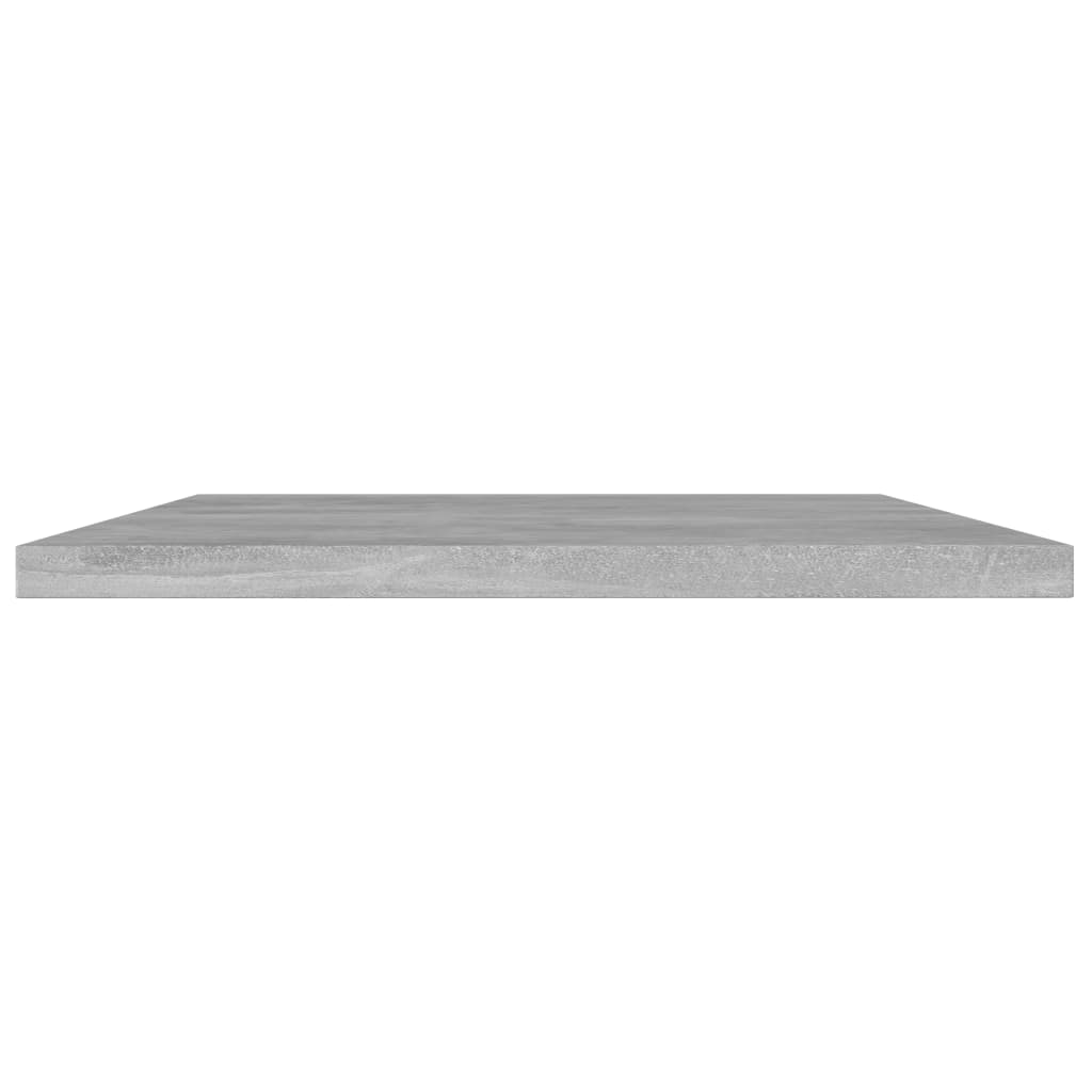 Panneaux de bibliothèque 4 pcs gris béton bois d’ingénierie - XIOS