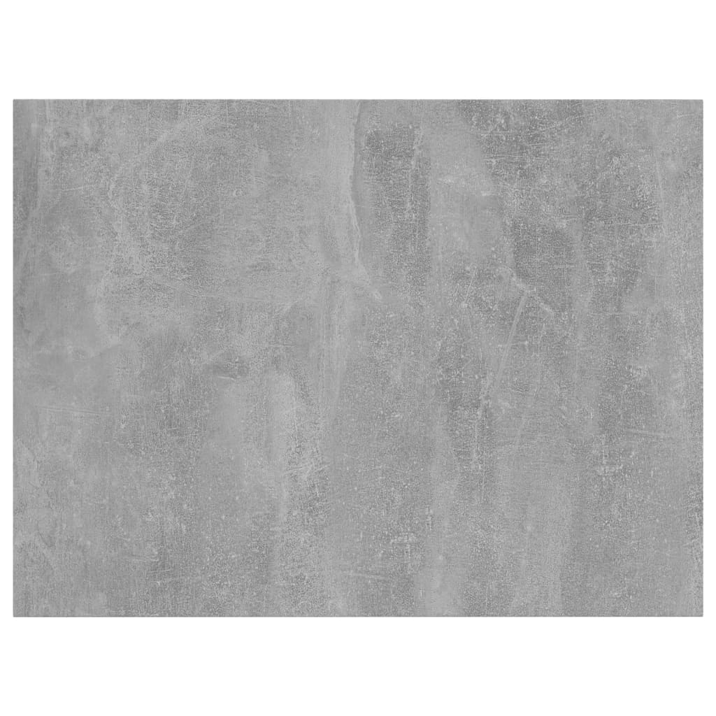 Panneaux de bibliothèque 4 pcs gris béton bois d’ingénierie - XIOS