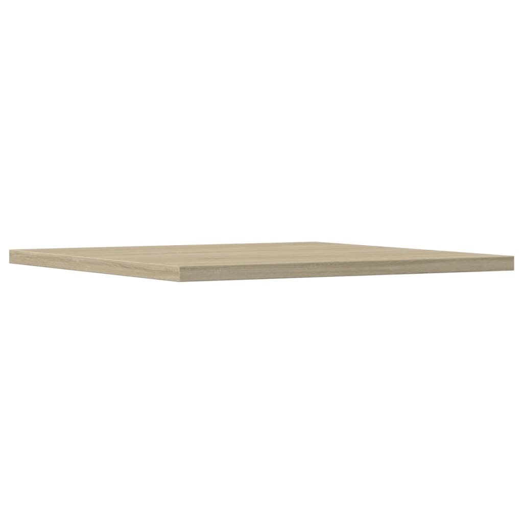Panneau de bibliothèque 4pcs Chêne sonoma 40x40x1,5cm Aggloméré - XIOS