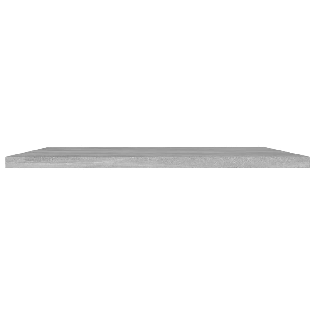 Panneaux de bibliothèque 4 pcs gris béton bois d’ingénierie - XIOS