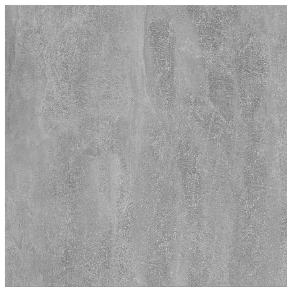 Panneaux de bibliothèque 4 pcs gris béton bois d’ingénierie - XIOS