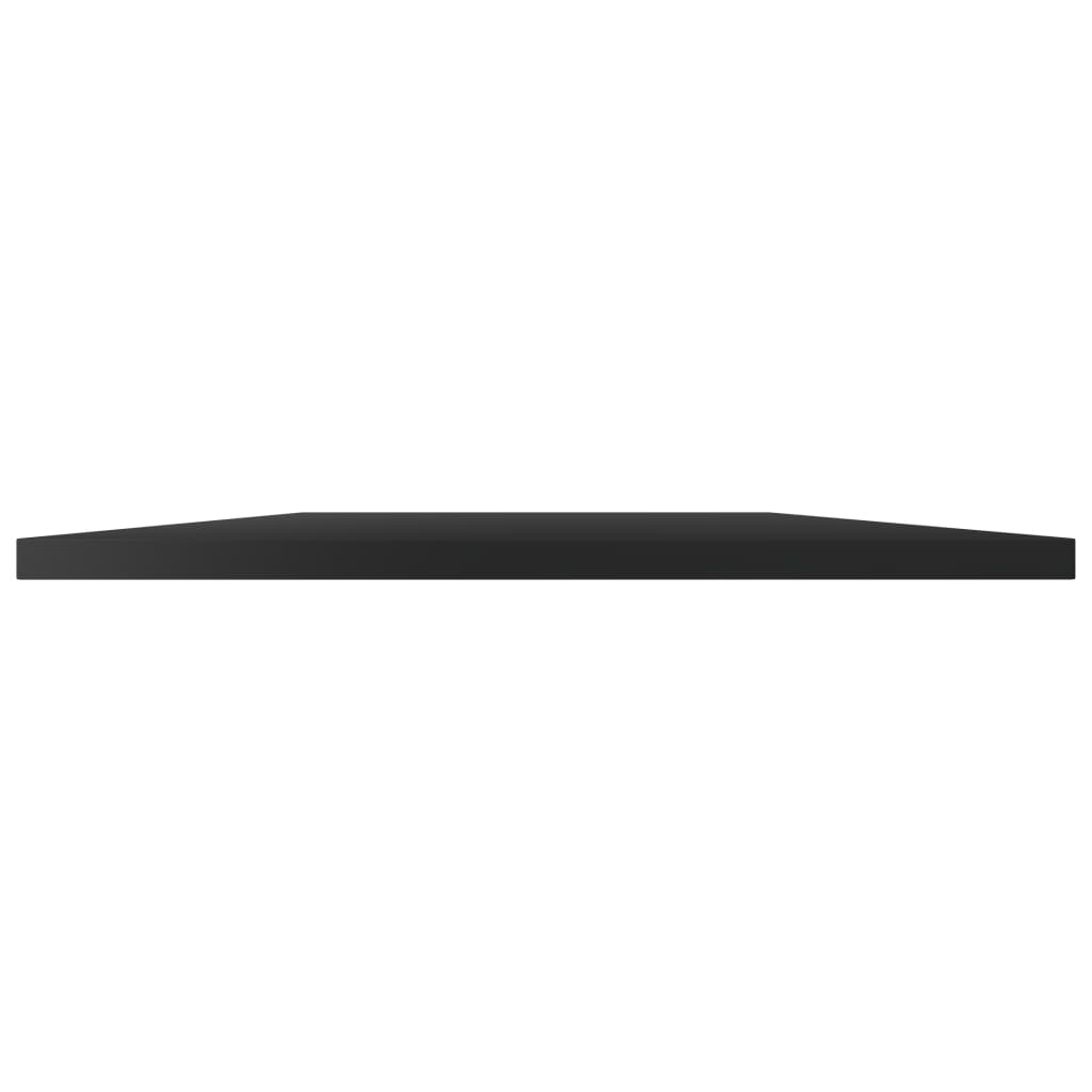 Panneaux de bibliothèque 8 pcs noir brillant bois d’ingénierie - XIOS