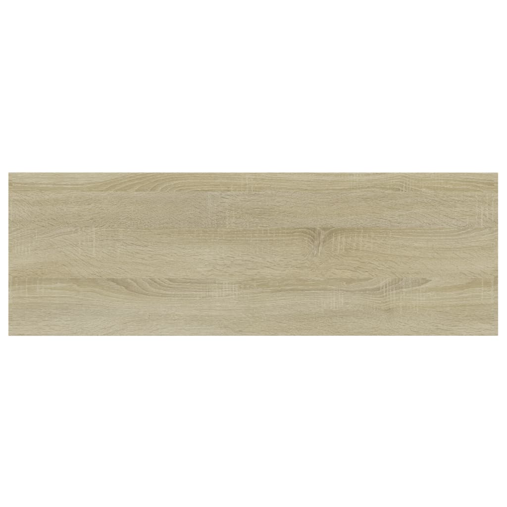 Panneau de bibliothèque 4pcs Chêne sonoma 60x20x1,5cm Aggloméré - XIOS