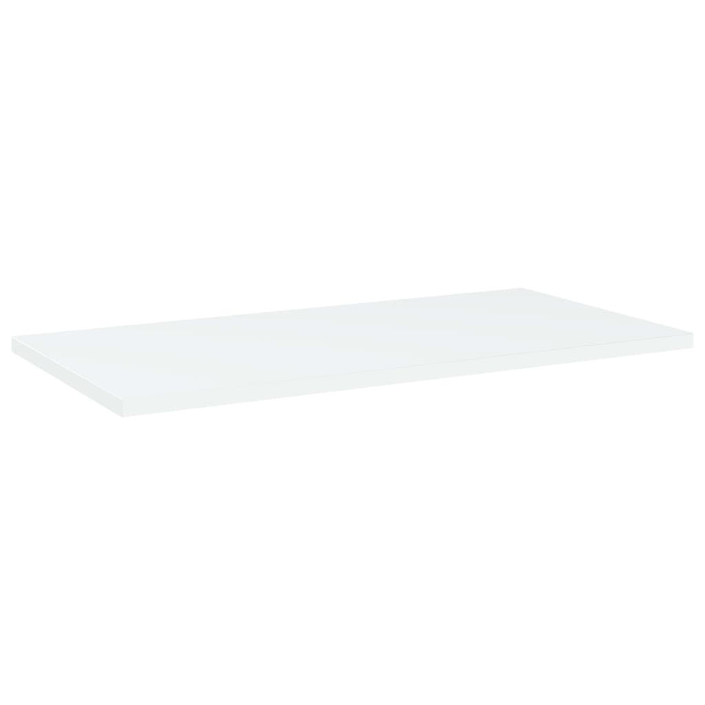 Panneaux de bibliothèque 4 pcs Blanc 60x30x1,5 cm Aggloméré - XIOS