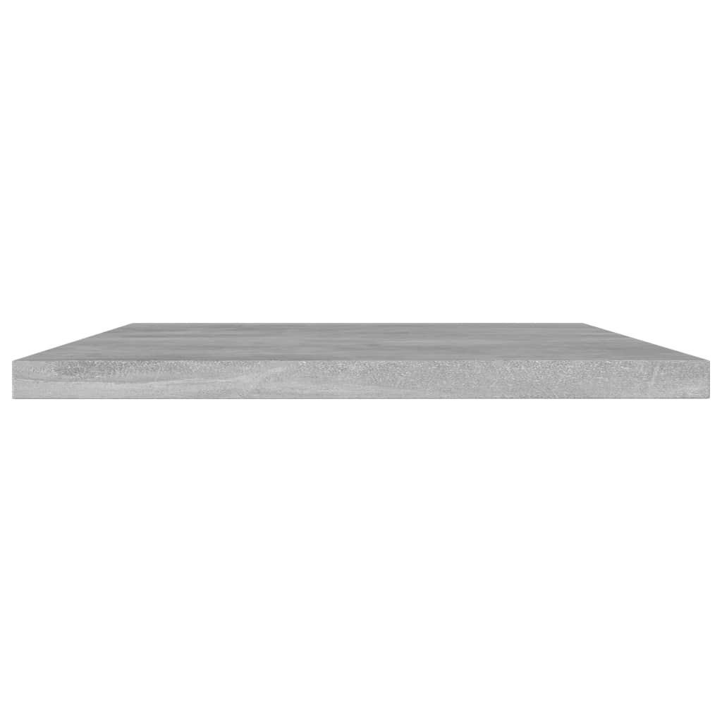 Panneaux de bibliothèque 4 pcs Gris béton 60x30x1,5cm Aggloméré - XIOS