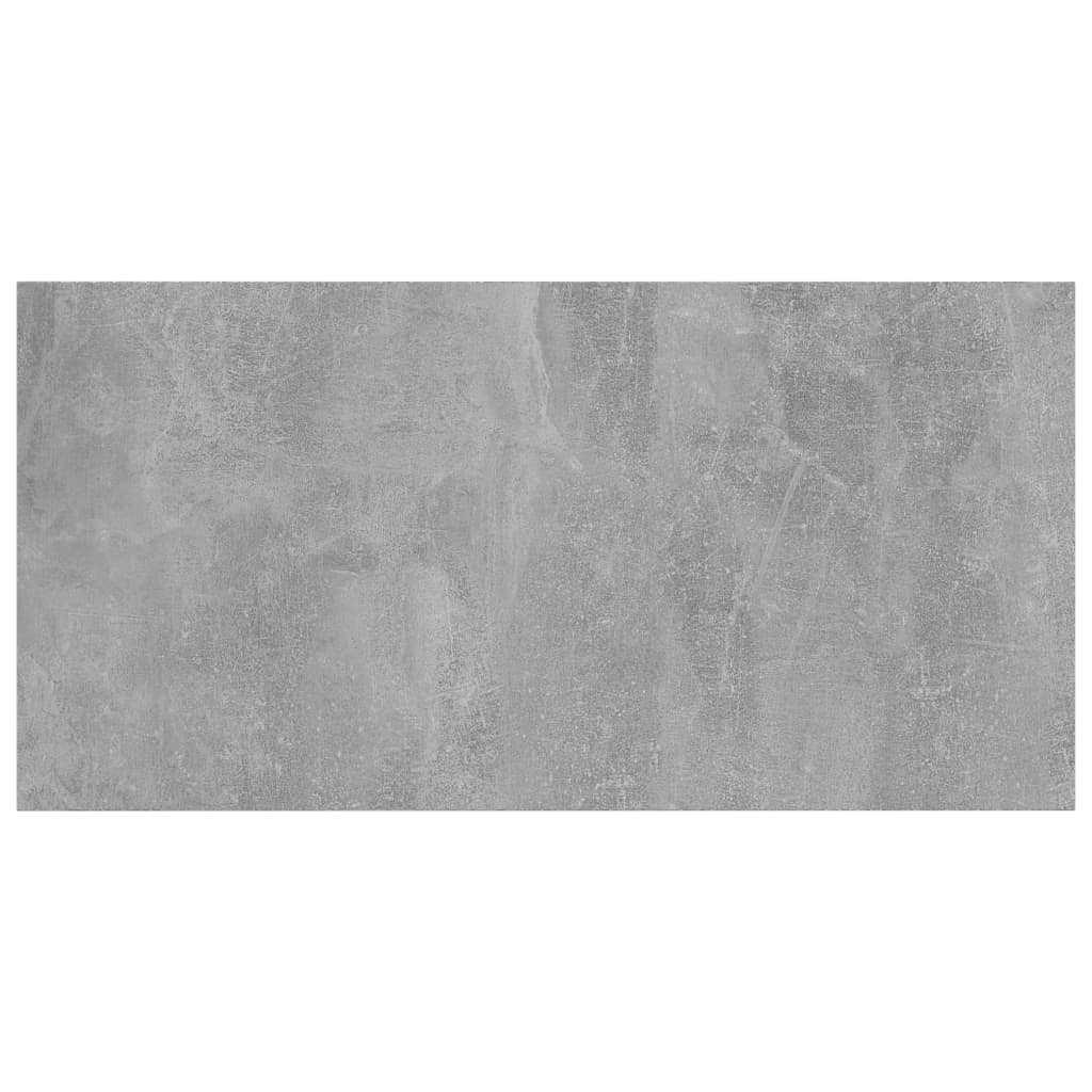 Panneaux de bibliothèque 4 pcs Gris béton 60x30x1,5cm Aggloméré - XIOS