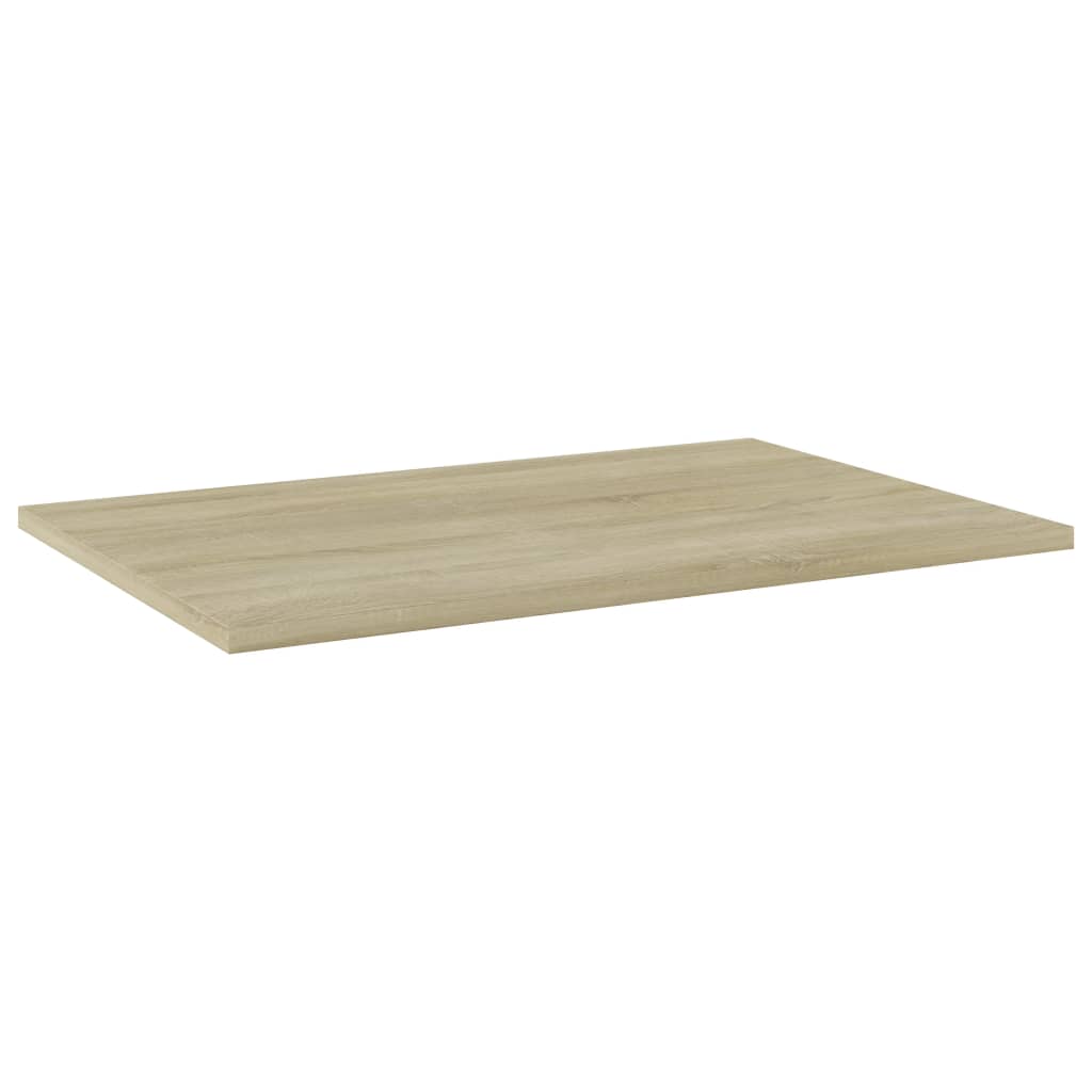 Panneau de bibliothèque 8pcs Chêne sonoma 60x40x1,5cm Aggloméré - XIOS