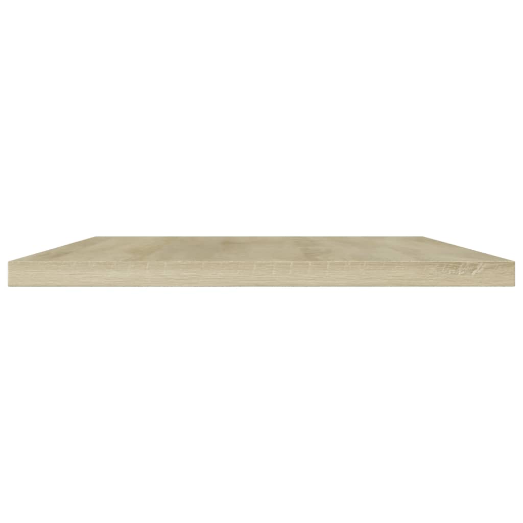 Panneau de bibliothèque 8pcs Chêne sonoma 60x40x1,5cm Aggloméré - XIOS