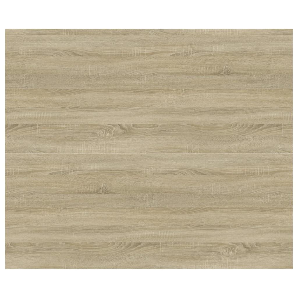 Panneau de bibliothèque 8pcs Chêne sonoma 60x50x1,5cm Aggloméré - XIOS