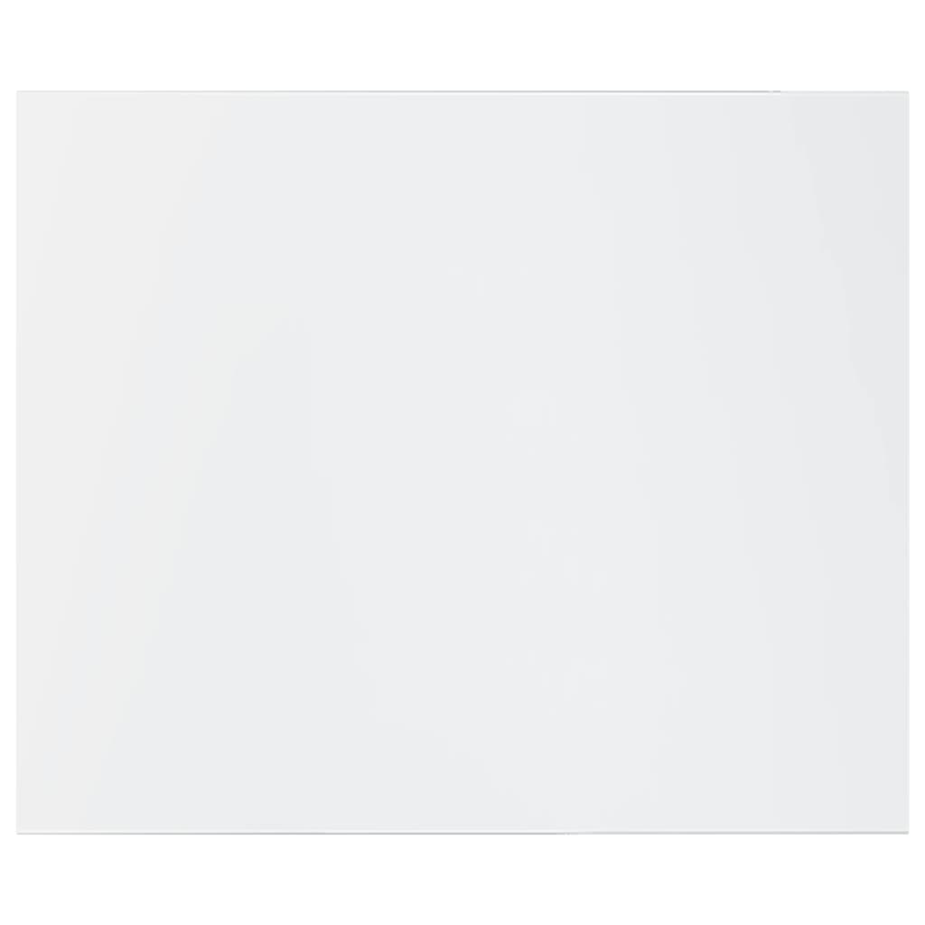 Panneaux bibliothèque 8pcs Blanc brillant 60x50x1,5cm Aggloméré - XIOS