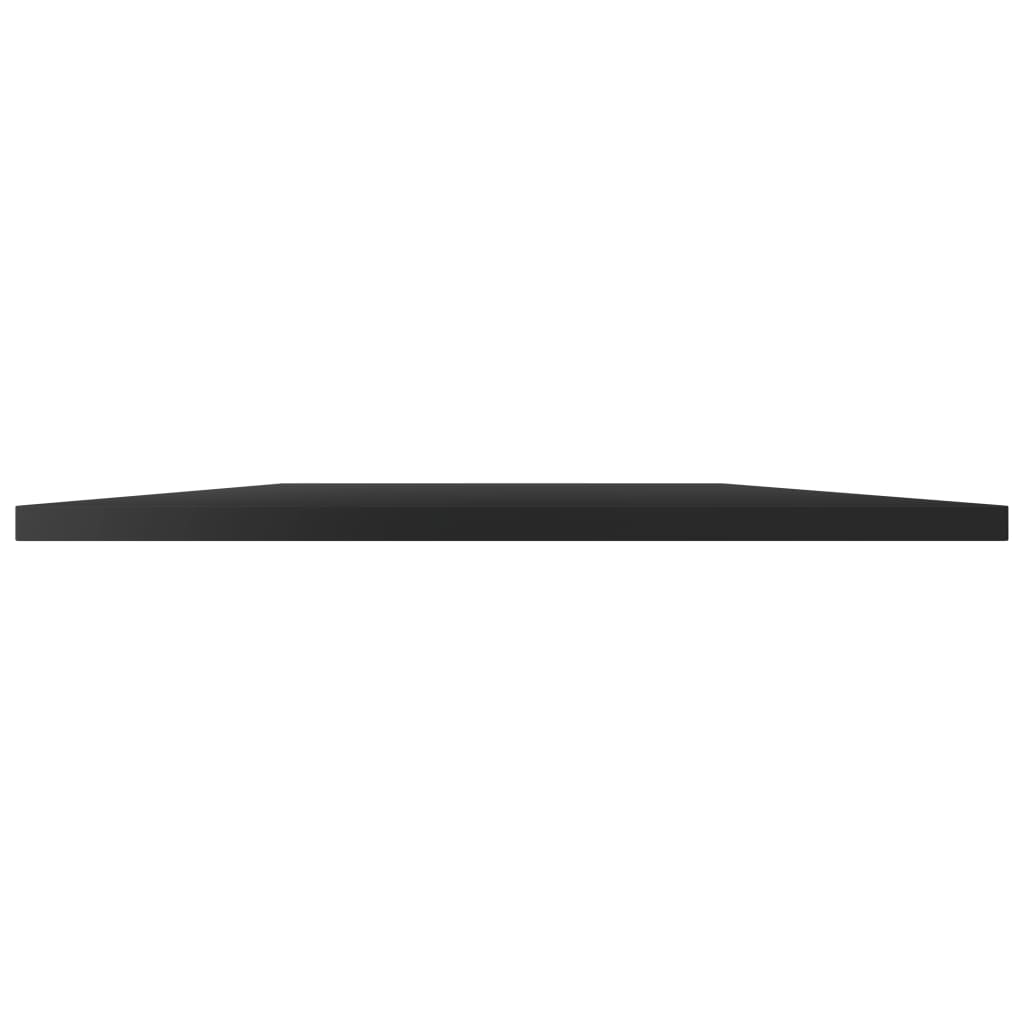 Panneaux de bibliothèque 8 pcs noir brillant bois d’ingénierie - XIOS