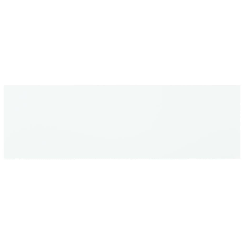 Panneaux de bibliothèque 4 pcs blanc bois d’ingénierie