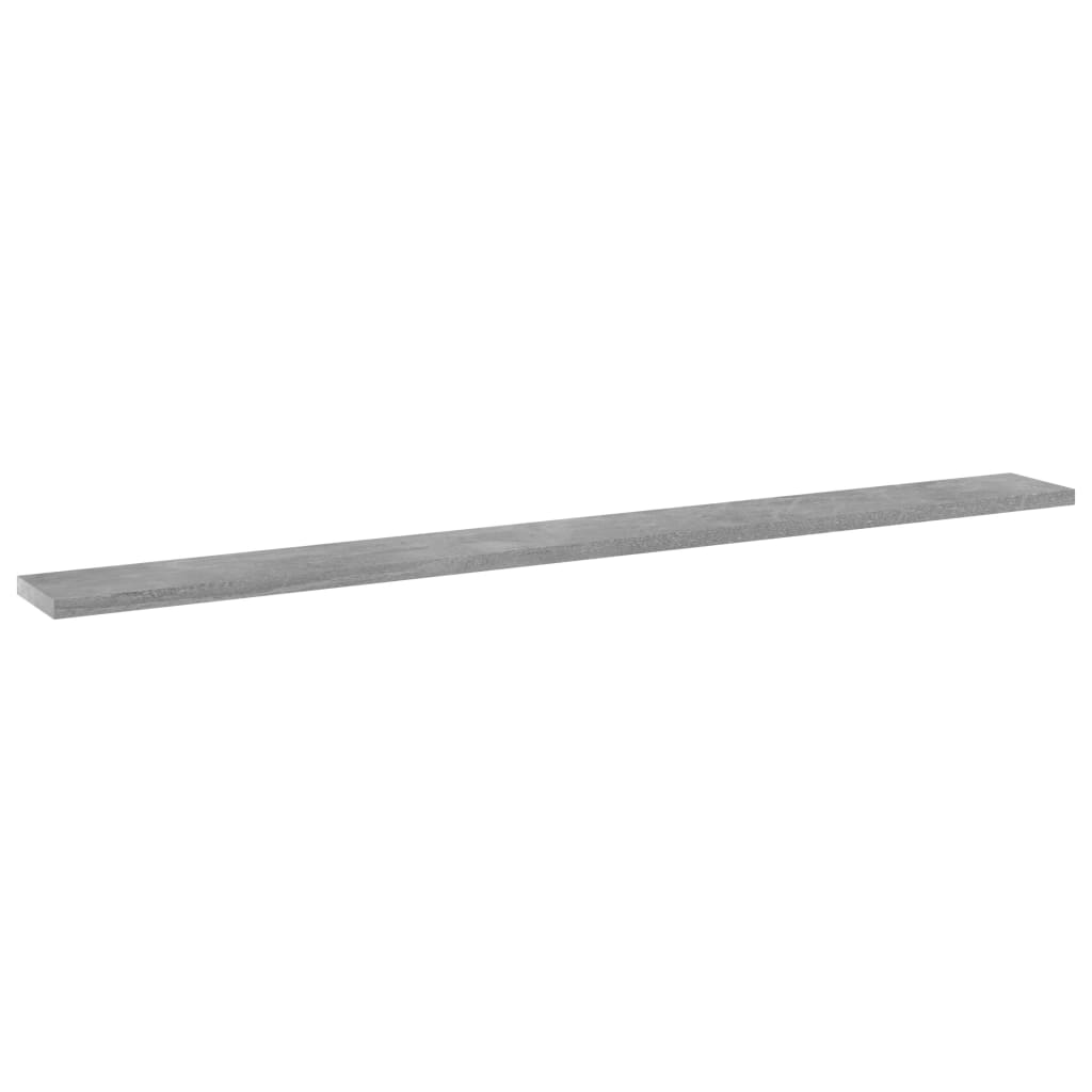 Panneaux de bibliothèque 4 pcs gris béton bois d’ingénierie - XIOS