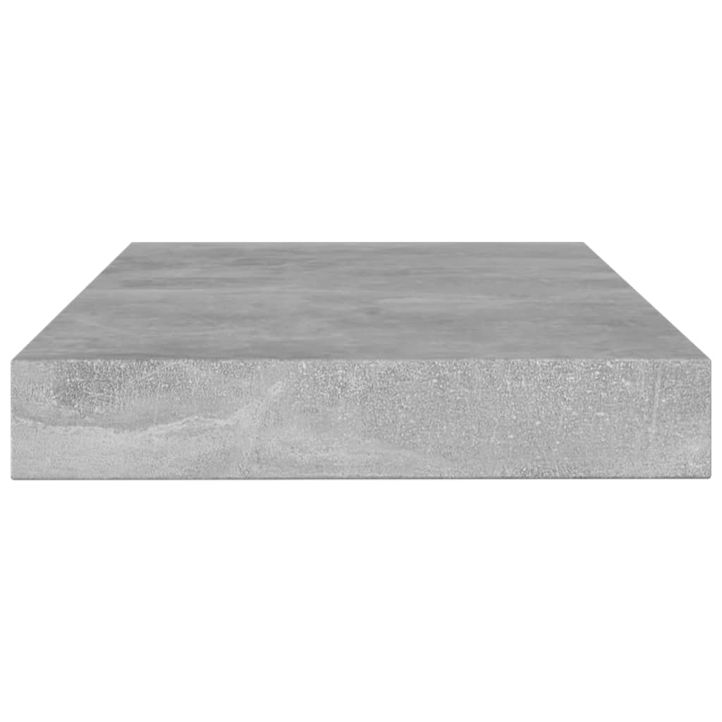 Panneaux de bibliothèque 4 pcs gris béton bois d’ingénierie - XIOS