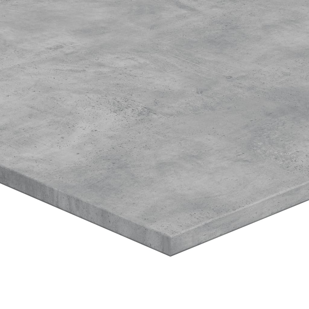 Panneaux de bibliothèque 4 pcs gris béton bois d’ingénierie - XIOS